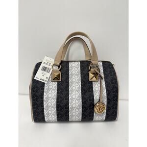 Michael Kors Duffle Satchel-Grayson Retail $298